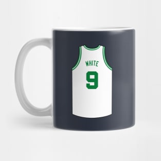 Derrick White Boston Jersey Qiangy Mug